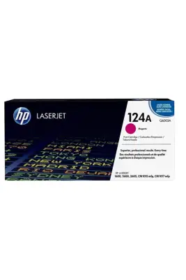 HP 124A-Q6003A Kırmızı Orijinal Toner - 1