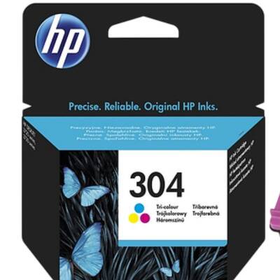 HP 304 Orjinal Renkli Kartuş N9k05ae - 1