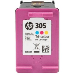 Hp 305-6ZD17AE Siyah ve Renkli Orijinal Mürekkep Multipack Kartuş Seti - 3