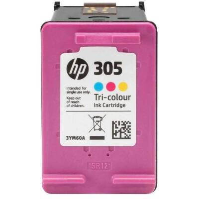 Hp 305-6ZD17AE Siyah ve Renkli Orijinal Mürekkep Multipack Kartuş Seti - 3