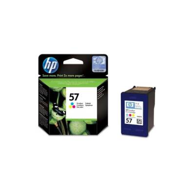 HP 57 C6657a Renkli Orijinal Kartuş - 1