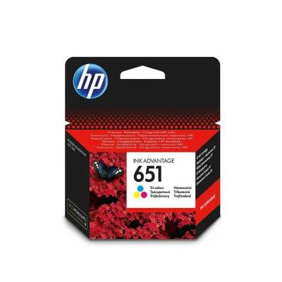 Hp 651-C2P11AE Renkli Orijinal Kartuş - 1