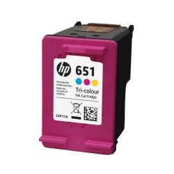 Hp 651-C2P11AE Renkli Orijinal Kartuş - 2