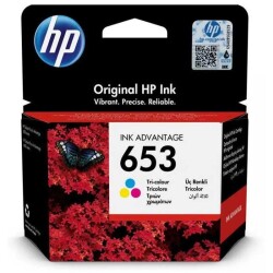 Hp 653-3YM74AE Renkli Orijinal Kartuş - 1