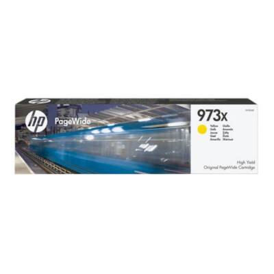 HP 973X-F6T83AE Sarı Orijinal Kartuş Yüksek Kapasiteli - 1