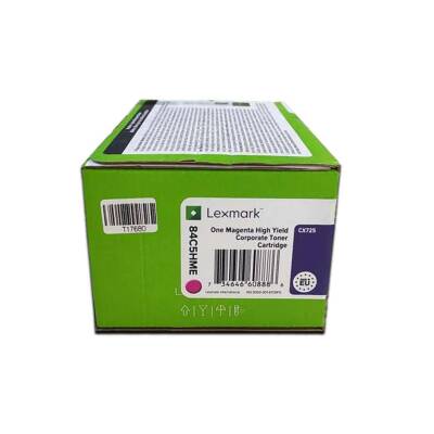 Lexmark Cx725 - 84C5Hke Kırmızı Fotokopi Toneri Yüksek Kapa - 1