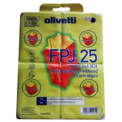 Olivetti FPJ-25 Siyah Orijinal Kartuş - 2
